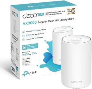 TP-Link AX3000 VDSL Whole Home Mesh Wi-Fi 6 Router