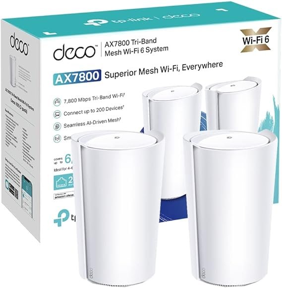 TP-Link Deco X95 AX7800 Whole Home AI-driven Mesh Wi-Fi 6 System 8