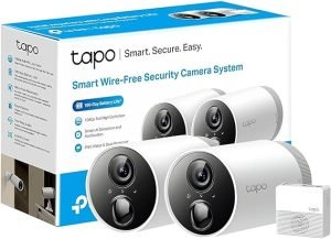 Tapo Smart Wire-Free Security 2-Camera System