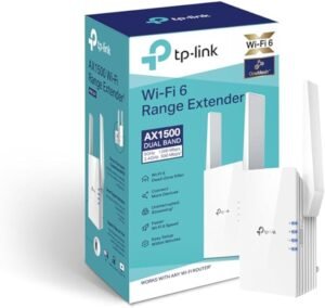 TP-Link RE505X AX1500 Dual Band Wi-Fi 6 Range Extender