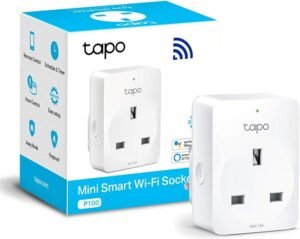 Tapo P100 Smart Plug: Wi-Fi Outlet Compatible with Alexa & Google Home